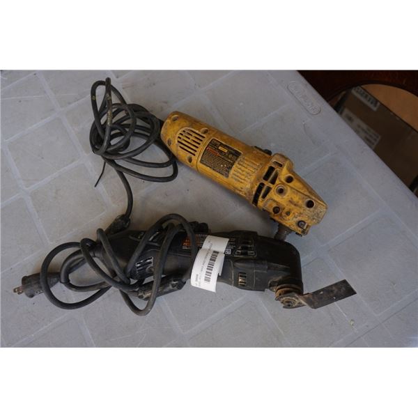 DREMEL MULTI MAX AND DEWALT ANGLE GRINDER