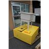 Image 1 : HAZARDOUS MATERIAL LOCK BOX FREIGHT DAMAGE WITH WASH BASIN