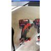 Image 2 : MILWAUKEE M18 CORDLESS TOOL SET - 2 IMPACT GUNS, HAMMER DRILL, 2 BATTERIES AND CHARGER - TESTED AND 