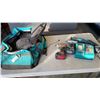 Image 1 : MAKITA CORDLESS TOOL SET - 2 IMPACT GUNS, SAWZALL, 3 BATTERIES AND CHARGER - TESTED AND WORKING