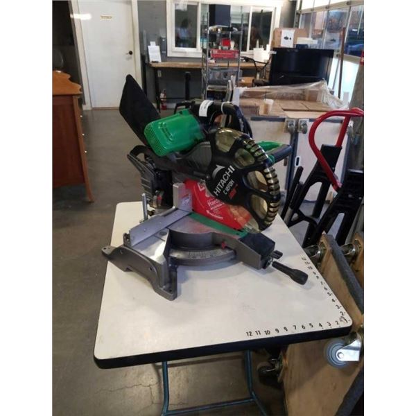 HITACHI C12FDH 12 INCH COMPOUND MITER SAW - TESTED WORKING