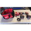 Image 1 : MILWAUKEE M18 CORDLESS TOOL SET - IMPACT GUN, DRILL, 2 BATTERIES AND CHARGER - TESTED WORKING