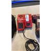 Image 2 : MILWAUKEE M18 CORDLESS TOOL SET - IMPACT GUN, DRILL, 2 BATTERIES AND CHARGER - TESTED WORKING