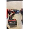 Image 4 : MILWAUKEE M18 CORDLESS TOOL SET - IMPACT GUN, DRILL, 2 BATTERIES AND CHARGER - TESTED WORKING
