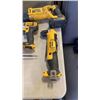 Image 4 : DEWALT CORDLESS TOOL SET - SAWZALL, ANGLE GRINDER, 3 IMPACT GUNS, DRILL, 4 BATTERIES AND CHARGER - T
