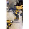 Image 5 : DEWALT CORDLESS TOOL SET - SAWZALL, ANGLE GRINDER, 3 IMPACT GUNS, DRILL, 4 BATTERIES AND CHARGER - T