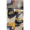Image 7 : DEWALT CORDLESS TOOL SET - SAWZALL, ANGLE GRINDER, 3 IMPACT GUNS, DRILL, 4 BATTERIES AND CHARGER - T