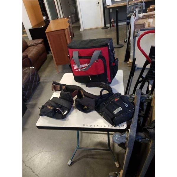 MILWAUKEE TOOL BAG AND AWP TOOL BELT