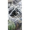 Image 3 : PALLET OF CHAIRS, STORAGE TOTES,DISPLAY RACKS AND STEP LADDER