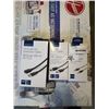 Image 1 : INSIGNIA 12FT EXTENSION CABLE, USB A TO B CABLE, AND 3.5MM AUDIO CABLE