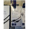 Image 3 : INSIGNIA 12FT EXTENSION CABLE, USB A TO B CABLE, AND 3.5MM AUDIO CABLE