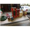 Image 1 : CHRISTMAS ORNAMENTS, ANIMATED SANTA AND MRS CLAUS FIGURES, TREE STAND AND DECOR
