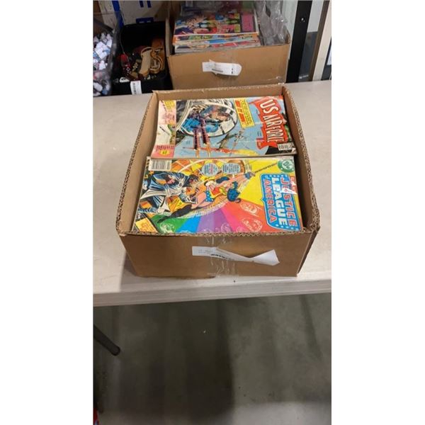 BOX OF 100 COLLECTIBLE COMICS