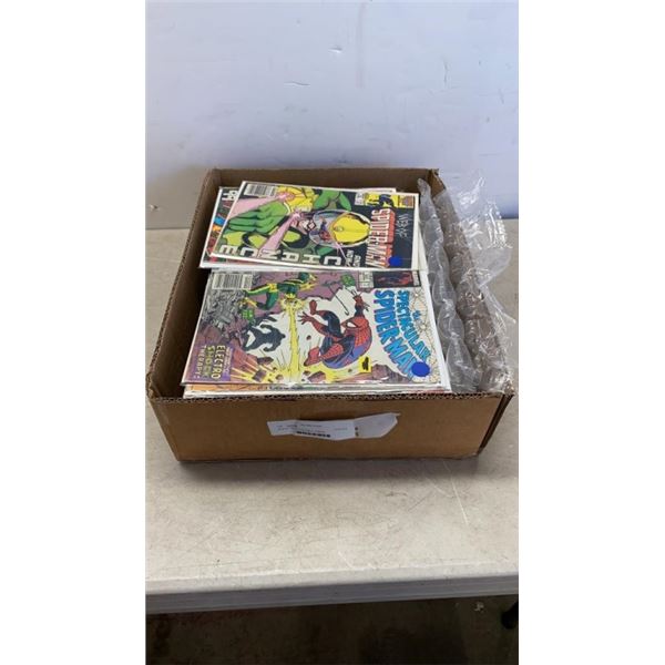 BOX OF 100 COLLECTIBLE COMICS