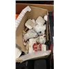 Image 3 : 2 BOXES OF ESTATE GOODS, CHINA, COLLECTABLE MINIATURE LIQUOR BOTTLES