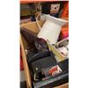Image 4 : 2 BOXES OF ESTATE GOODS, CHINA, COLLECTABLE MINIATURE LIQUOR BOTTLES