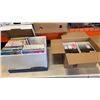 Image 1 : 2 LIGHT FIXTURES AND BOX OF KIDS DVDS