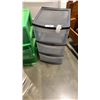 Image 3 : 4 PLASTIC ORGANIZERS - THREE 3 DRAWER AND ONE 5 DRAWER