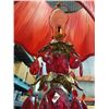 Image 4 : VINTAGE LAMP WITH TEARDROPS AND ANDIS CLIPPERS