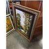 Image 3 : 2 LARGE FRAMED PAINTINGS ON CANVAS