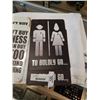 Image 3 : 4 NEW METAL SIGNS STAR TREK/TATTOO