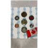 Image 2 : SPECIAL LIMITED EDITION 2007 OH CANADA MINT COIN SET W/ RED MAPLE LEAF 25 CENT