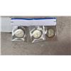 Image 3 : RCM MILLENIUM COIN SET AND 3 1968 SILVER DIMES