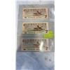 Image 2 : 3 MINT 1986 2 DOLLAR BILLS - LAST ISSUE