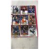 Image 2 : BINDER OF 36 UPPER DECK HOCKEY INSTER CARDS