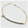 Image 3 : NEW  10KT. YELLOW GOLD BRACELET, W/A $1140.00