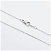 Image 4 : NEW STERLING SILVER DIAMOND NECKLACE, 25 DIAMONDS (0.10CTS), W/A $1120.00