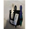 Image 2 : 3 THROWING KNIVES IN SHEATH