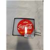 Image 1 : ENAMEL COCA COLA BUTTON - 5 INCH DIAMETER