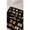 Image 2 : DISPLAY OF CUFFLINKS AND .925 2 PENDANT NECKLACE
