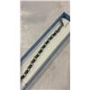 Image 3 : 30CT MYSTIC TOPAZ TENNIS BRACELET 15 OVAL CUT OCEAN BLUE TOPAZES