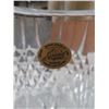 Image 3 : CRYSTAL PUNCH BOWL AND CRYSTAL VASES, ICE BUCKET