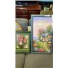 Image 3 : 7 ART PIECES - PAINTINGS AND PRINTS