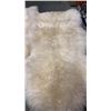 Image 2 : 2 GENUINE SHEEPSKIN RUGS 3.5FT LONG