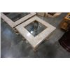 Image 3 : DESIGNER GLASSTOP COFFEE AND ENDTABLE