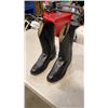Image 1 : NEW OLD WEST LEATHER COWBOY BOOTS SIZE 6D