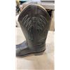 Image 2 : NEW OLD WEST LEATHER COWBOY BOOTS SIZE 6D