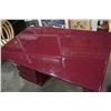 Image 3 : PURPLE DINING TABLE WITH STORAGE - 5 x 3 FOOT X 30 INCHES TALL