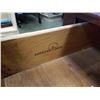 Image 4 : AMERICAN DREW VANITY DESK WITH FLIP UP MIRROR AND STORAGE