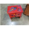 Image 2 : SHOE SHINE KIT, DECORATIVE TRUNK AND WOOD CRATE