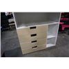 Image 4 : WHITE CHANGE TABLE WITH 4 DRAWERS