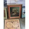 Image 3 : EASTERN SHADOWBOX ART, EASTERN PRINT AND 2 PRINTS