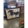 Image 1 : FRAMED HORSE ART PRINT
