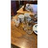 Image 2 : ELIZABETHAN AND KENT TEACUPS AND SAUCERS WITH BUNNYKINS BOWL SNOOPY GLASSES, SUGAR SET AND MUGS