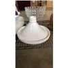 Image 2 : CAKE AND CUPCAKE TRANSPORTERS, GLASS PEDESTAL BOWL AND LIDDED SERVING DISH