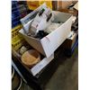 Image 1 : 3 BOXES OF TENSOR BANDAGES, MASKS AND MORE